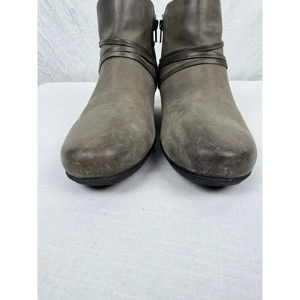 ABEO B.I.O.system Ankle Boots – Gray/Taupe – Women’s Size 8